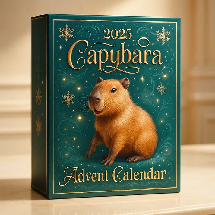 🎄Adventni koledar kapibare 2025