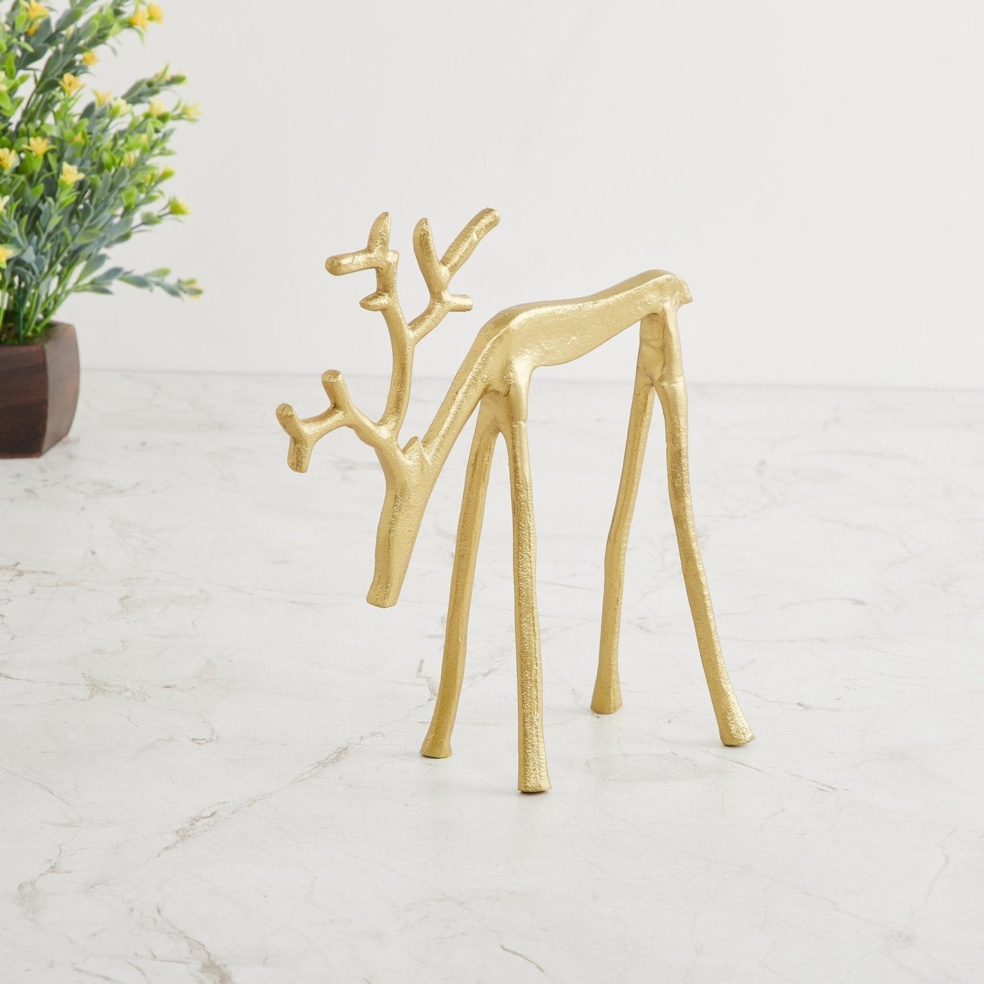 🎅Božični bestseller 🦌 Črna figurica jelena, božični okras