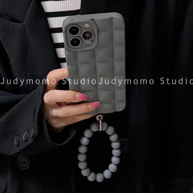 Матирана перлена гривна за iPhone