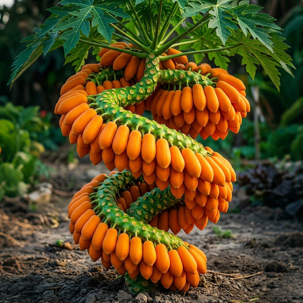 🥭 Redka papaja z zmajevim krempljem – nahrani telo, ohranja vsakodnevno dobro počutje