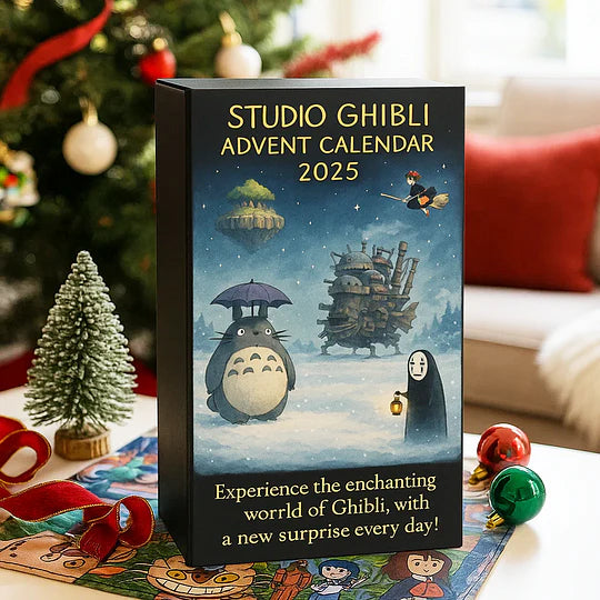 3D скулптура – Класически аниме адвент календар Studio Ghibli 2025