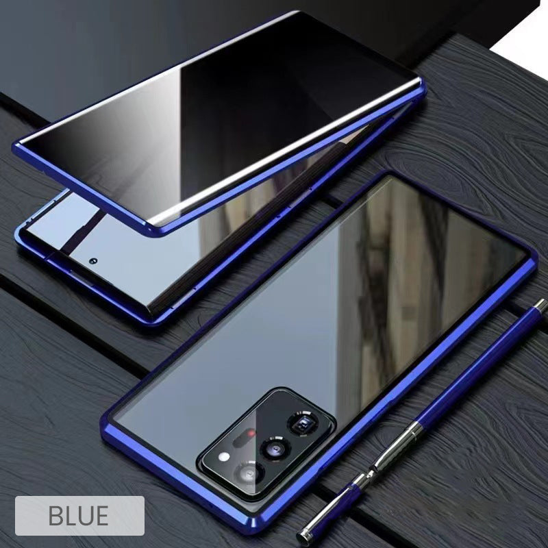 💥Magnetno ohišje iz kaljenega stekla, dvostransko, za telefone serije Samsung S23-S25