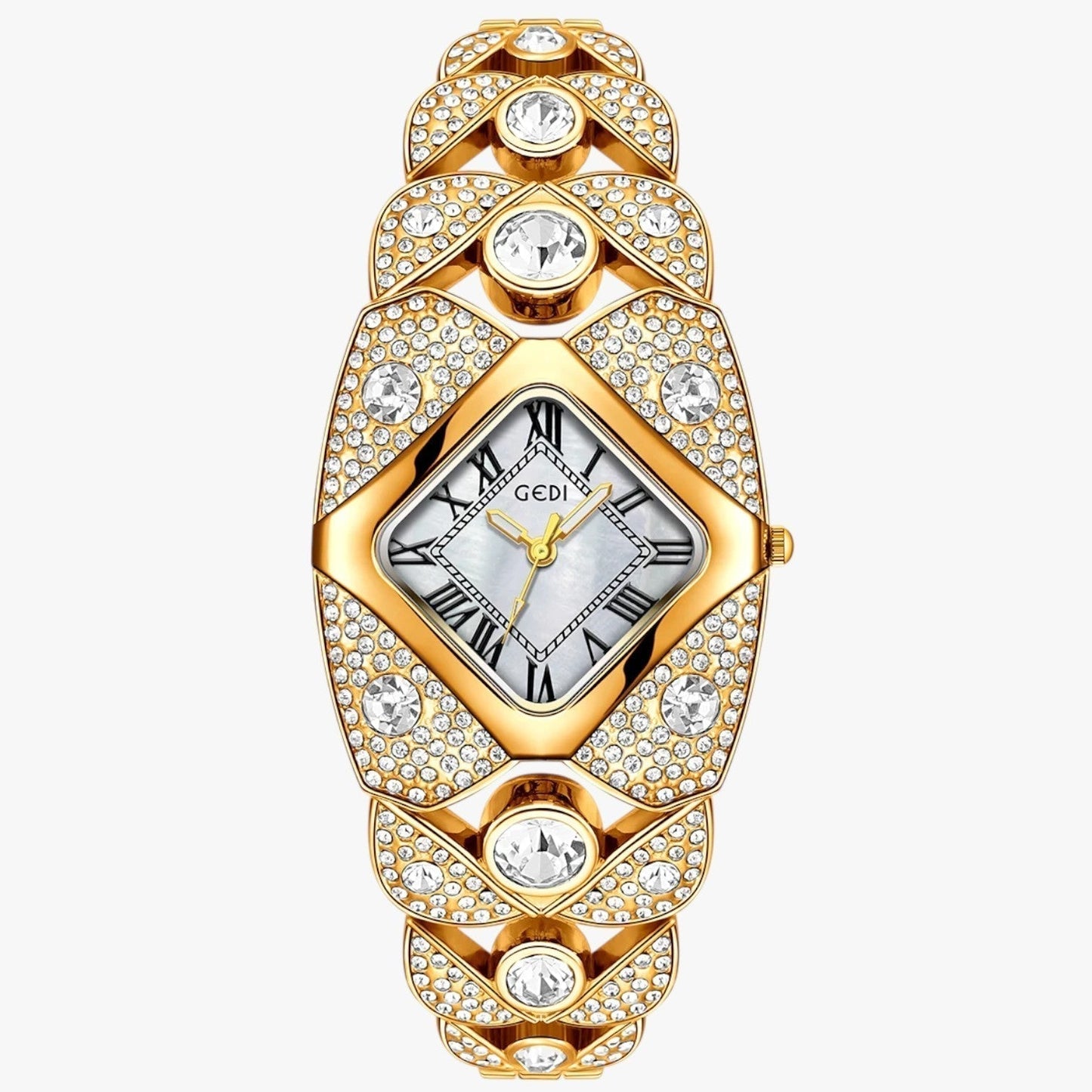 Callie | Дамски часовник Elegance 2025 с лек диамантен корпус и водоустойчив дизайн