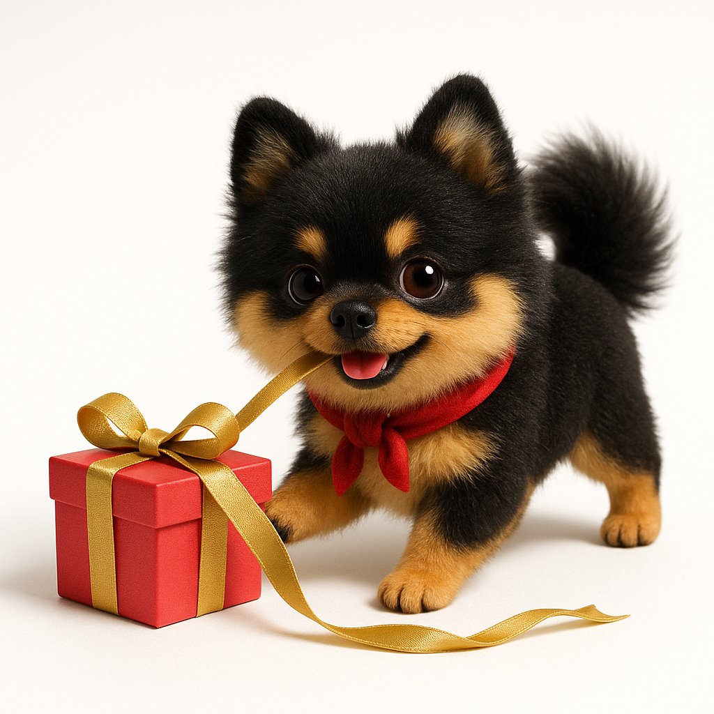Pomeranian сладък свят на чудесата Адвент календар 2025