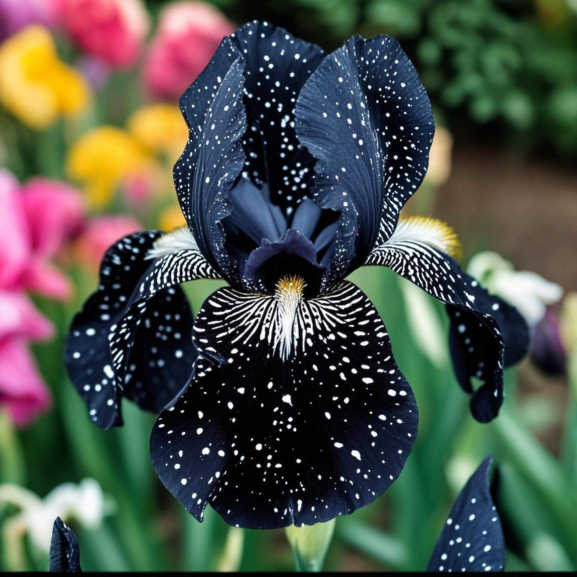 ⚜️Redek, visok bradati iris (premium sorta s koreninami)