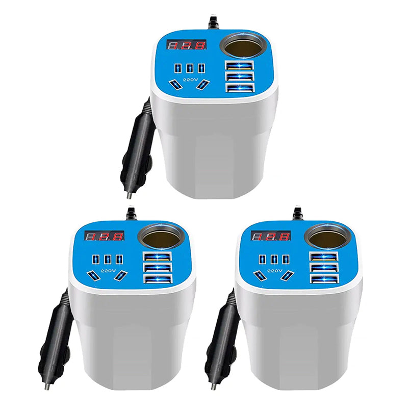 Автомобилен конвертор тип Cup Inverter QC Charger