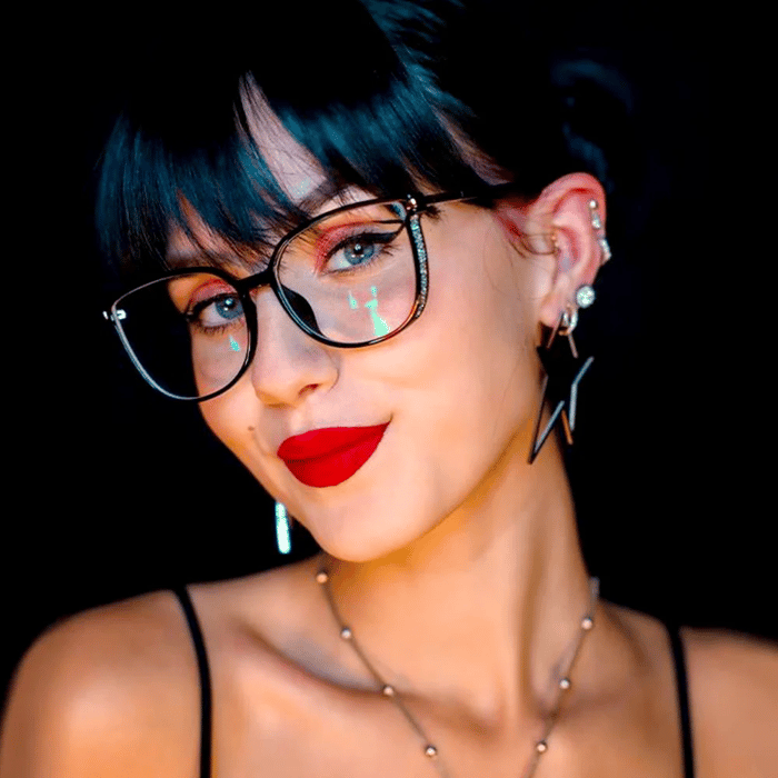 ✨Modne damskie okulary HD z dużą ramką chroniące przed niebieskim światłem-TAB