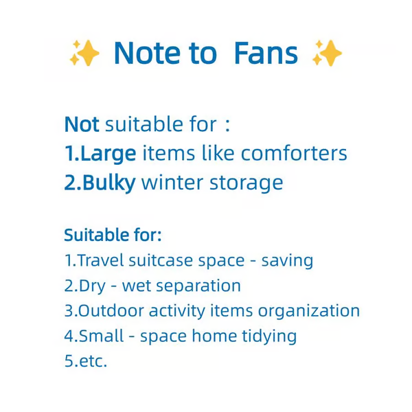 🔥 USB електрическа вакуумна компресионна торбичка