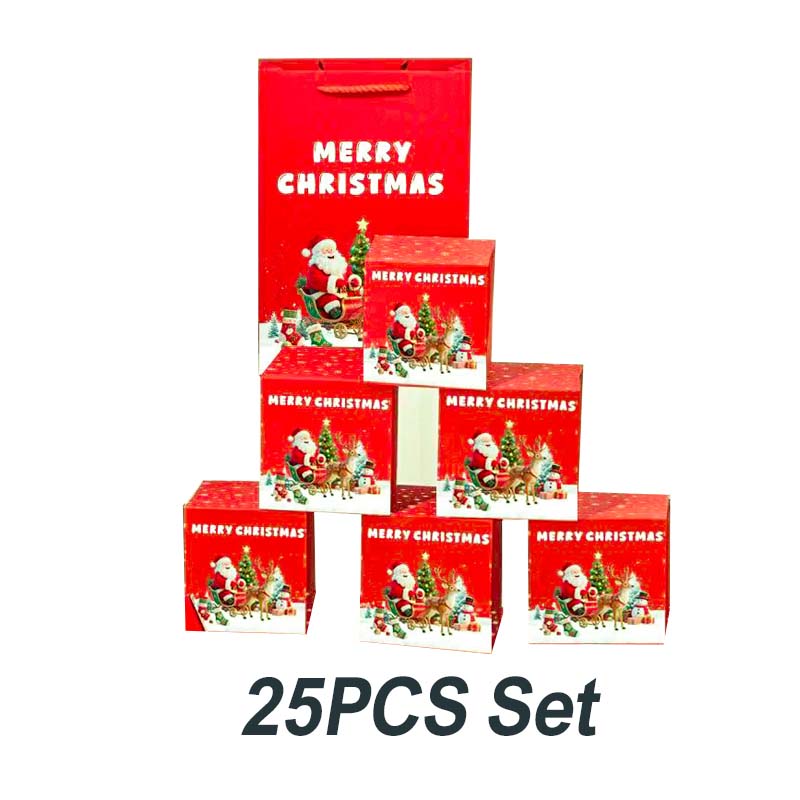 🎅 Уникална сгъваема коледна подаръчна кутия🎄✨