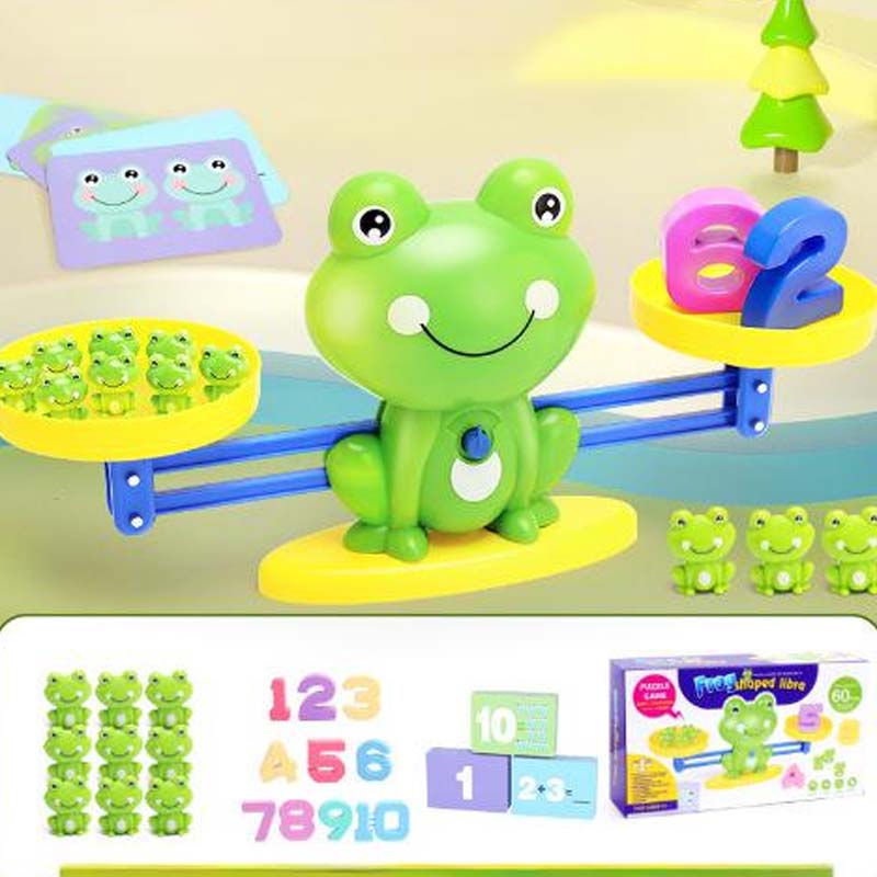 🐸Dječji set igračaka sa životinjama iz crtića i pahuljicama
