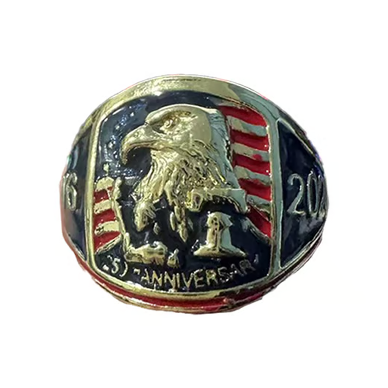 🎖️Spominski prstan z orlom za 250-letnico 1776–2026🦅