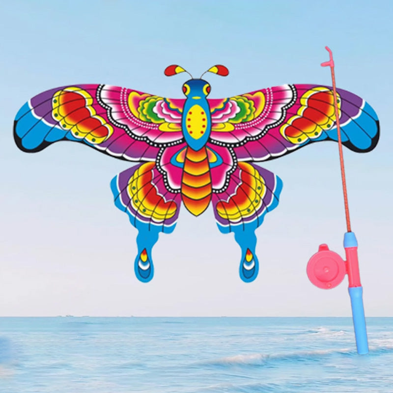 🎣🪁Inovativni zmaji z vrvico✨✨Enostavni za upravljanje, neskončna zabava na prostem za otroke!