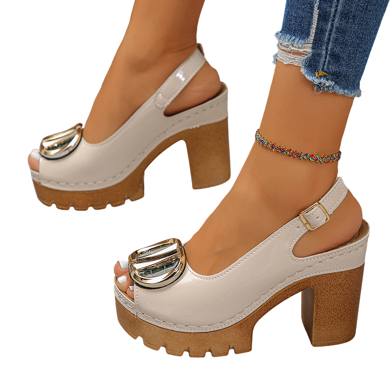 👡✨Elegantni sandali z odprtimi prsti in zaponko na peti – stilski, udobni in popolni za vsako priložnost 🌸