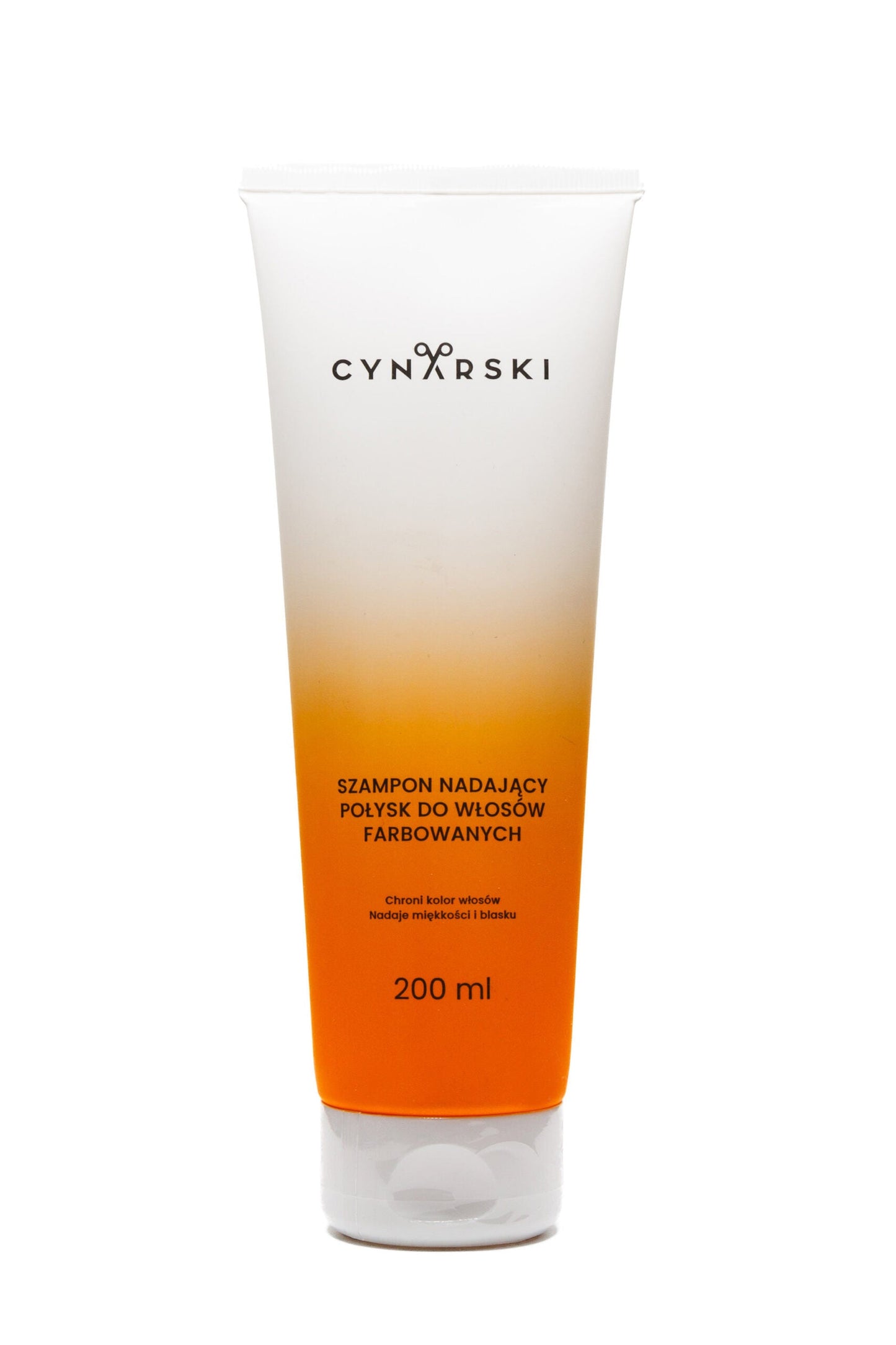 Szampon nadający połysk do włosów farbowanych
