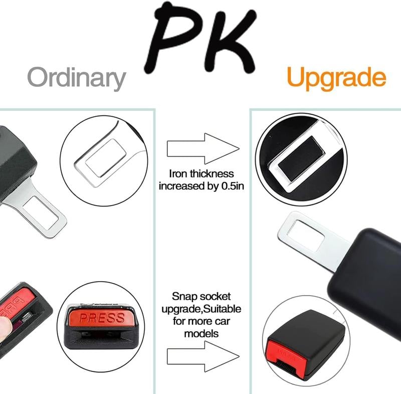 🎁 Ограничена разпродажба за 2025 г. с 50% отстъпка 🔥 Удължител за катарама на колан за предпазен колан Щипки за колан 🛡️🚗