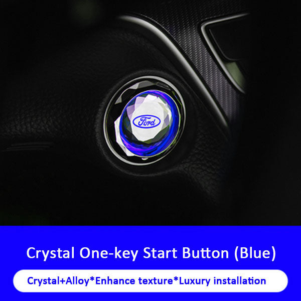 Promoție excelentă🔥Reducere de 49%🔥Buton de protecție cu cristal cu o singură cheie pentru pornire