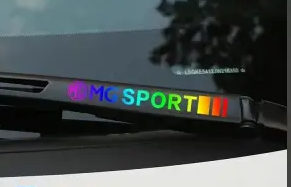 ПОСЛЕДНА ПРОДАЖБА🎉50% ОТСТЪПКА🎉Креативен стикер за чистачки за кола🎉4 БР.🎉