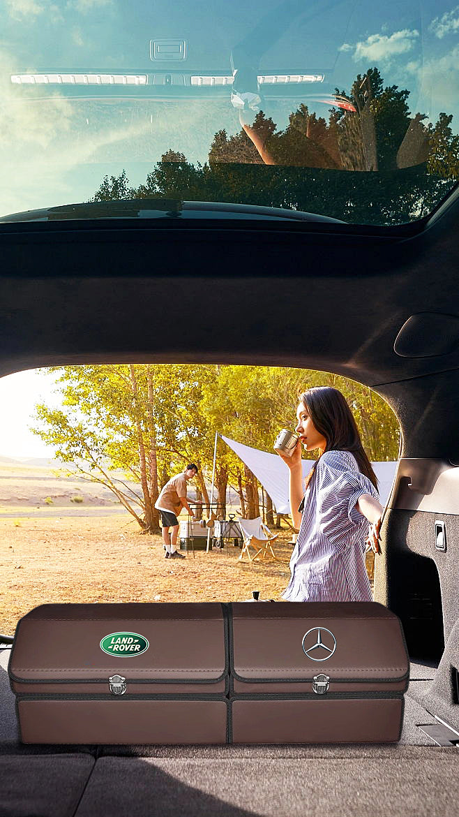 Кожено отделение за багажник на кола