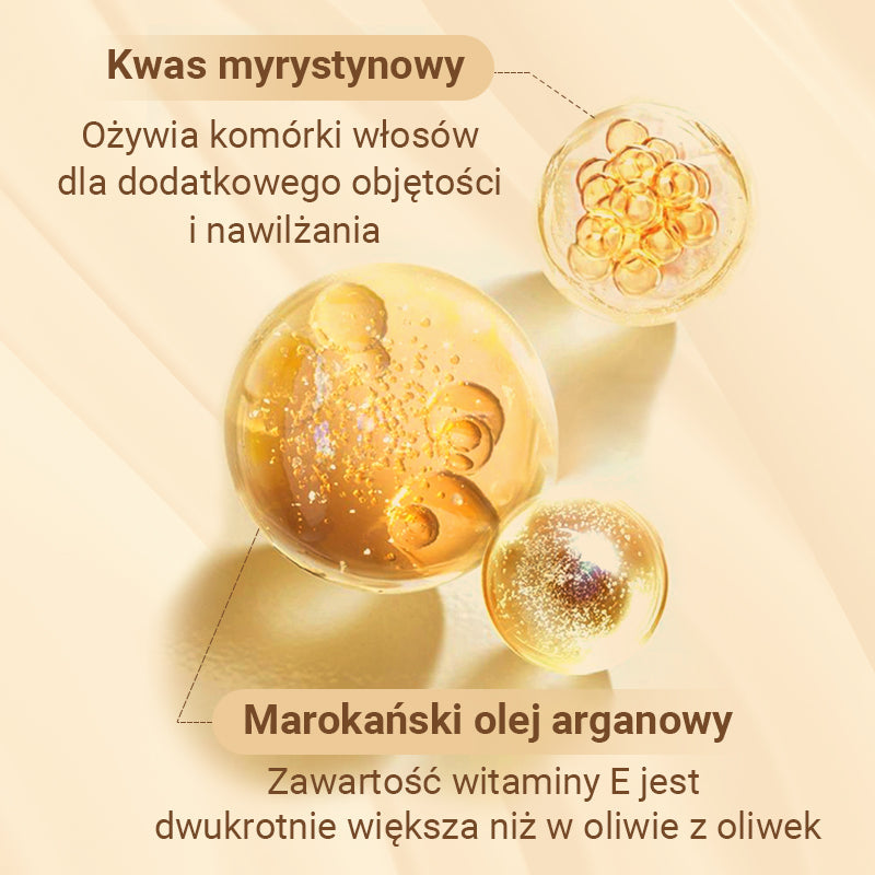 🎁Skrivna formula za povečanje temperamenta✨Dolgotrajno oblikovanje Maroški volumen Vlažilna elastičnost