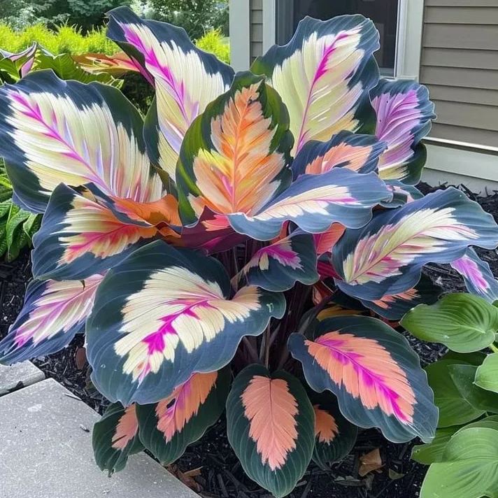 🌿 Цветни семена на хоста – кралят на сянката в градината! 🌿