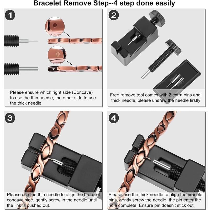 Медна магнитна гривна —— Облекчава умората и насърчава кръвообращението