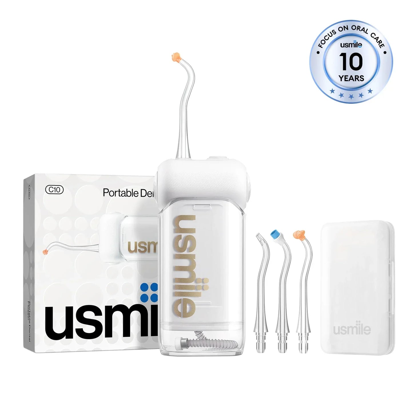 Prenosni zobni irigator Usmile C10