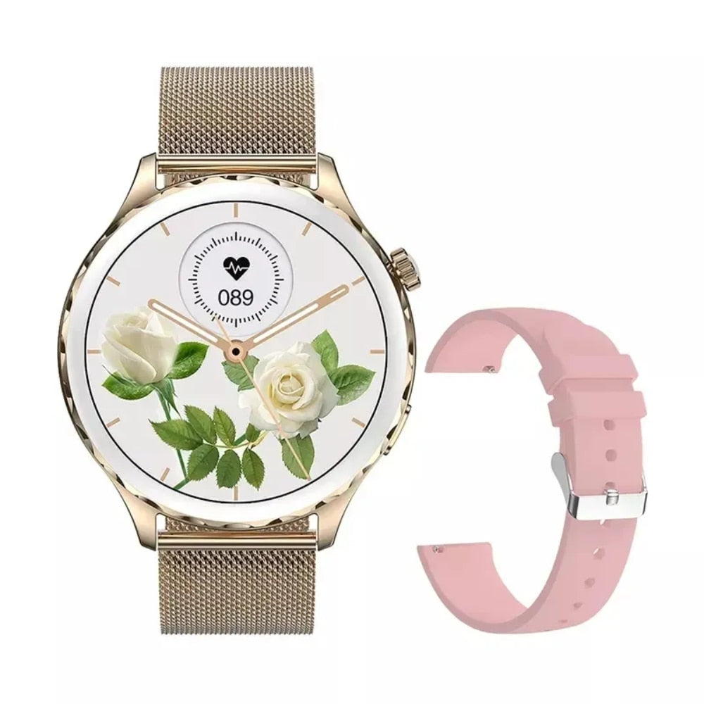 Дамски смарт часовник Smart Gold Pro