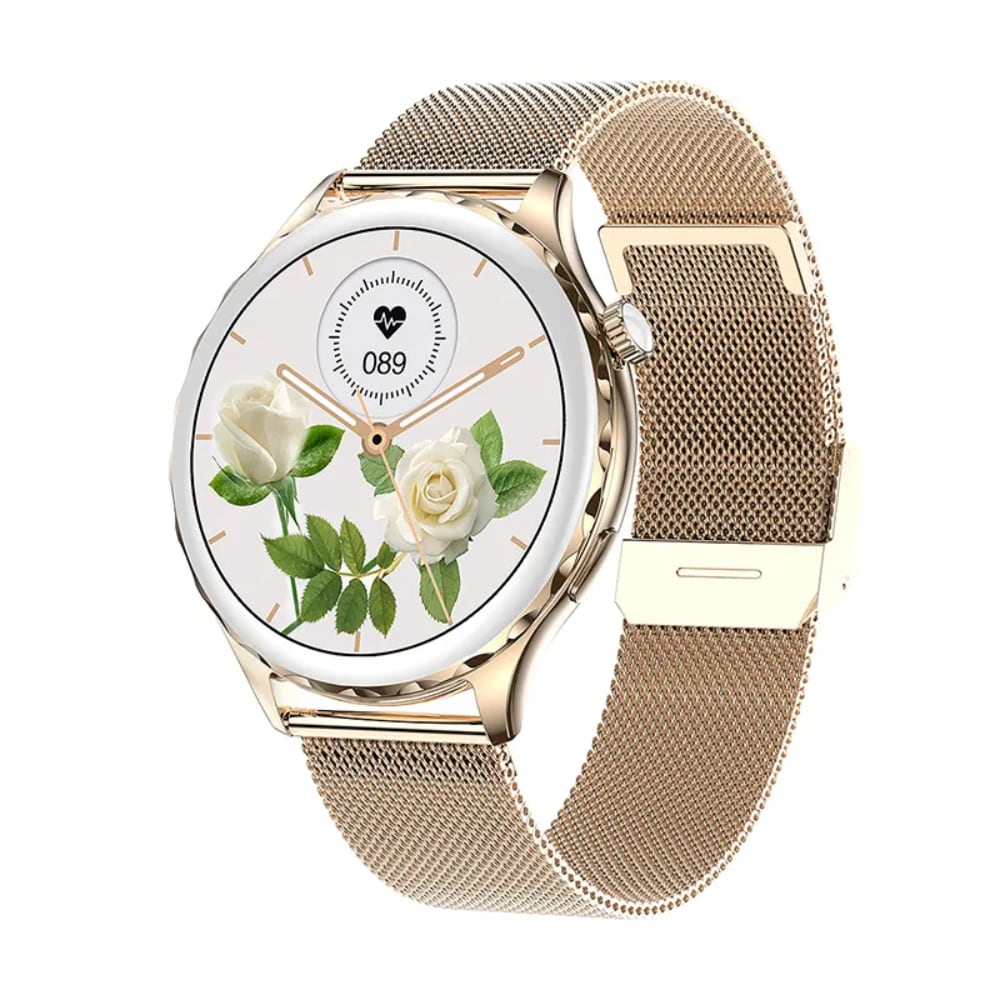 Дамски смарт часовник Smart Gold Pro