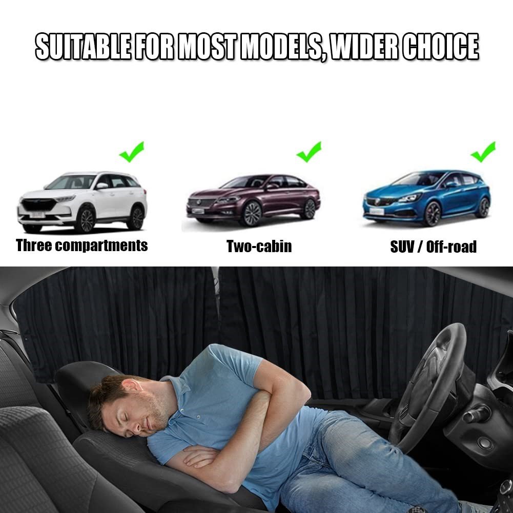 🔥Универсален магнитен сенник за страничното стъкло на автомобила