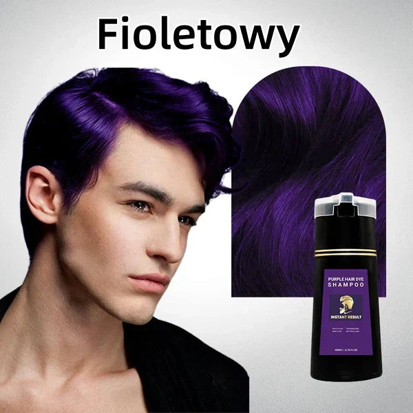 Шампоан за коса с незабавен боядисващ ефект - Брада и коса