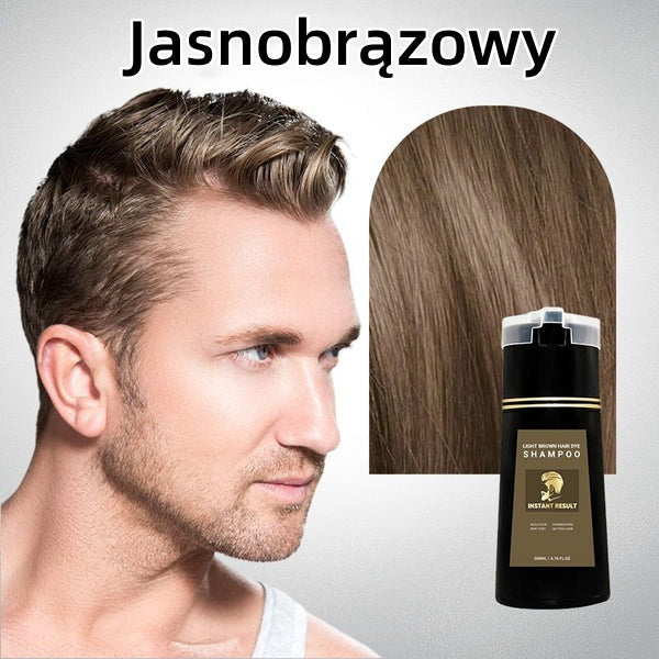 Шампоан за коса с незабавен боядисващ ефект - Брада и коса