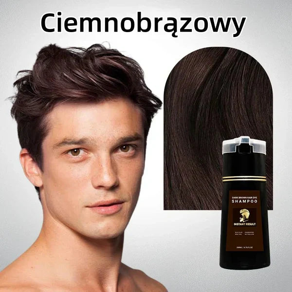 Шампоан за коса с незабавен боядисващ ефект - Брада и коса