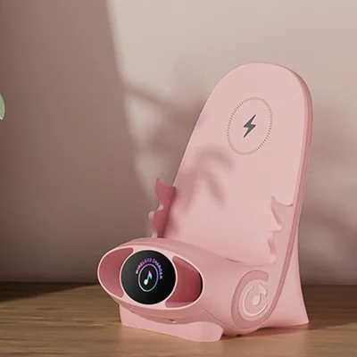 ✨ Стойка за телефон с бързо безжично зареждане - универсална настройка и 360° въртене 🚗📦