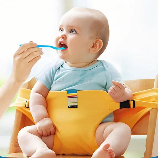 👶Преносим детски стол за хранене