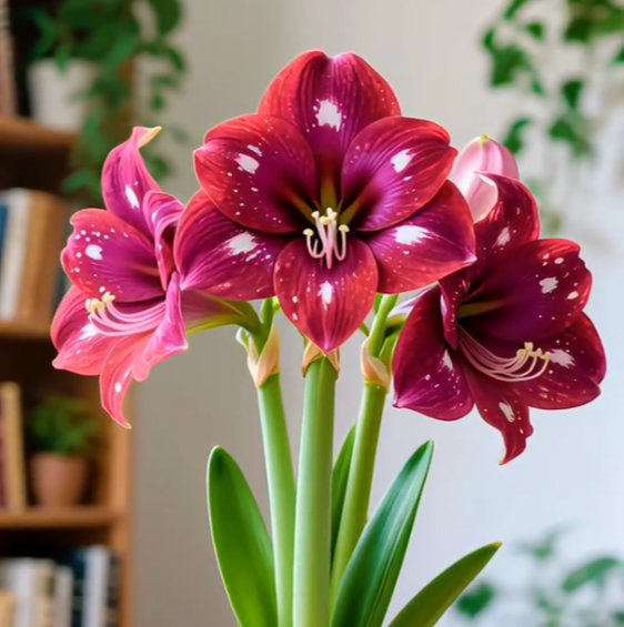 Луковици от ароматен амарилис с двойни венчелистчета