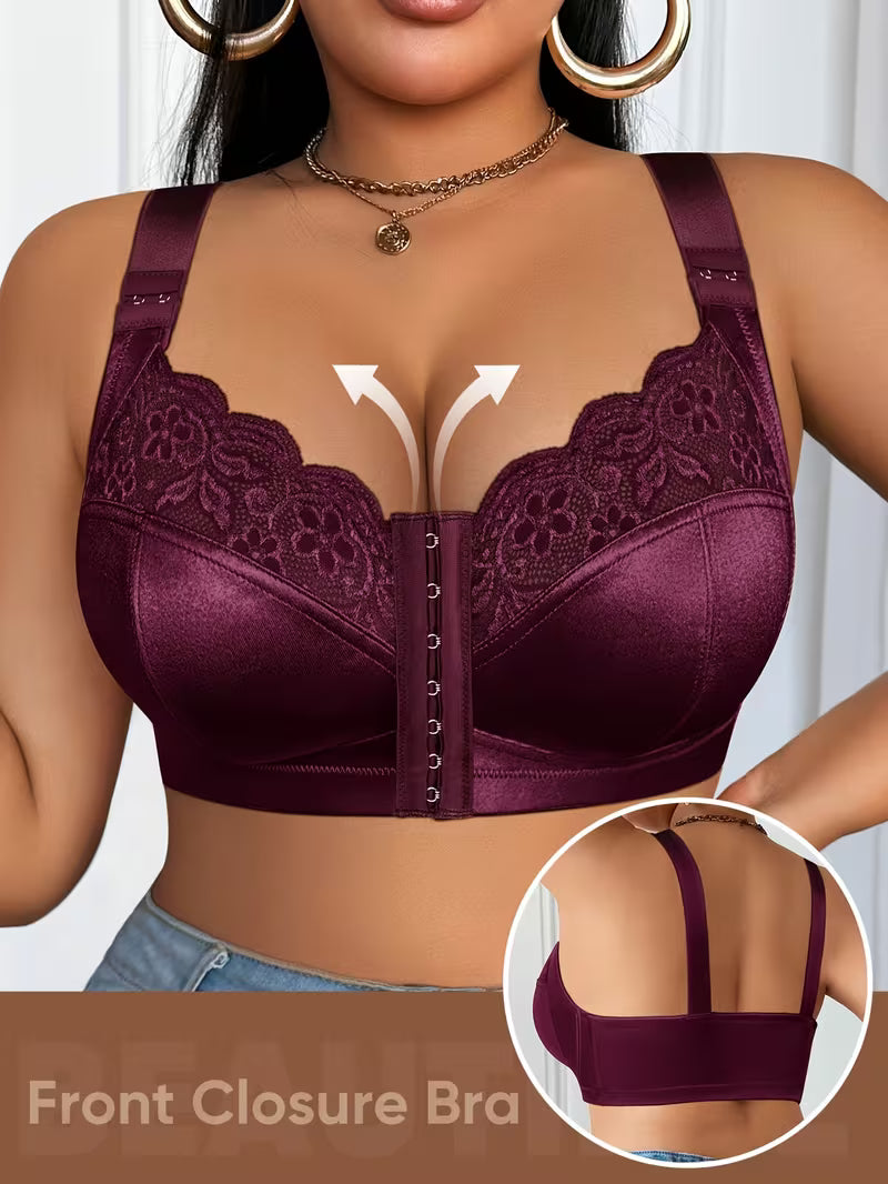 👙TRIUMPH – [4 szt.]🔥Biustonosz damski o 50% pełnym pokryciu dla kobiet o większych rozmiarach – Biustonosze plus size o wyrazistych proporcjach