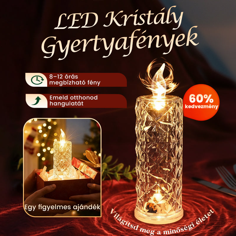 【✨1+2 brezplačno】Romantične LED brezplamenske sveče na baterije