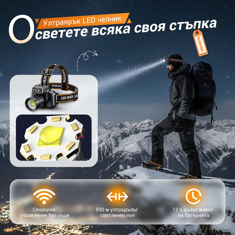 Мощен фар с много дълъг живот