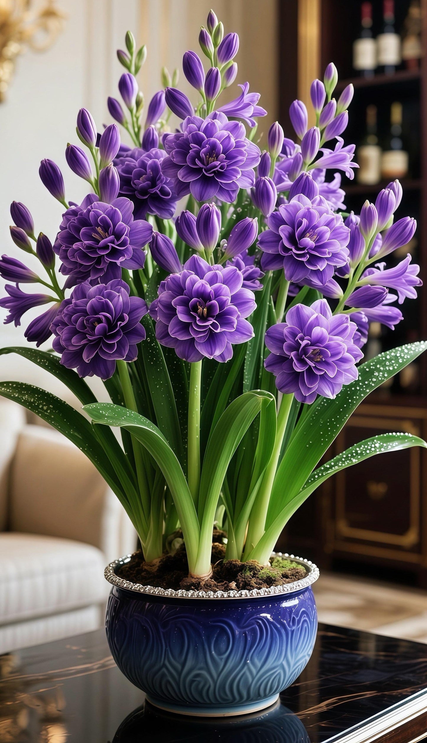 🌼 Dvojne čebulice tuberoze – svetel vonj za vaš vrt