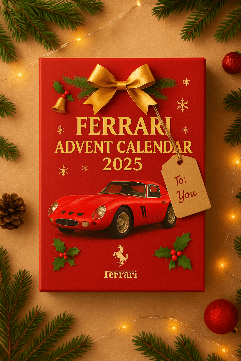 🎄 Адвент календар на Ferrari F1 Racing Legends 2025 – колекционерско издание 🏎️✨