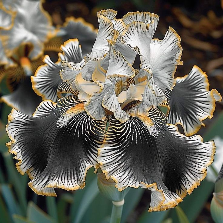 ⚜️Redek, visok bradati iris (premium sorta s koreninami)