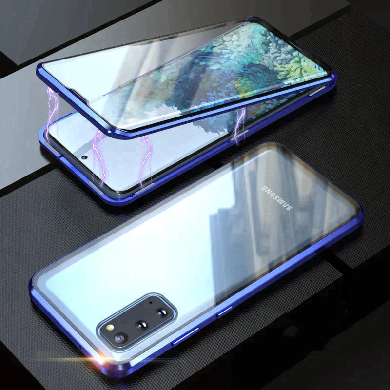 Калъф Samsung двустранен магнитен закалено стъкло
