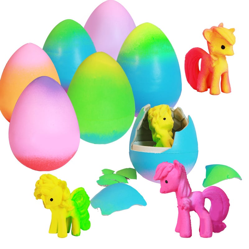 🦄6-pak jaj wylęgowych rosnących jednorożców