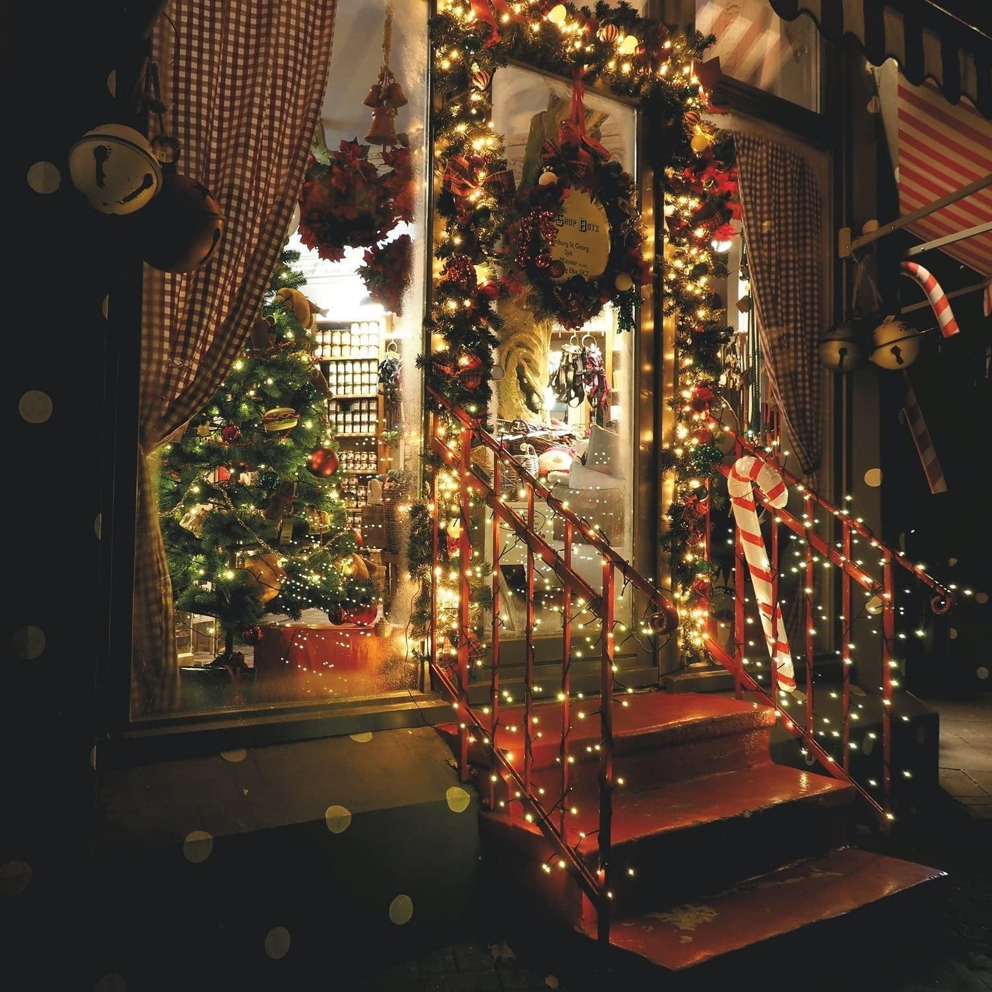 Zgodnja božična razprodaja🎅Nova božična ambientalna svetilka "Naredi si sam"🎁