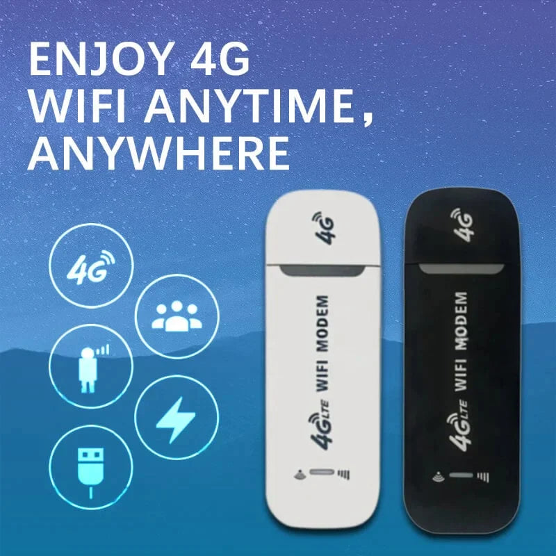 4G LTE рутер Безжичен мобилен широколентов достъп USB 150Mbps Безжичен мрежов адаптер