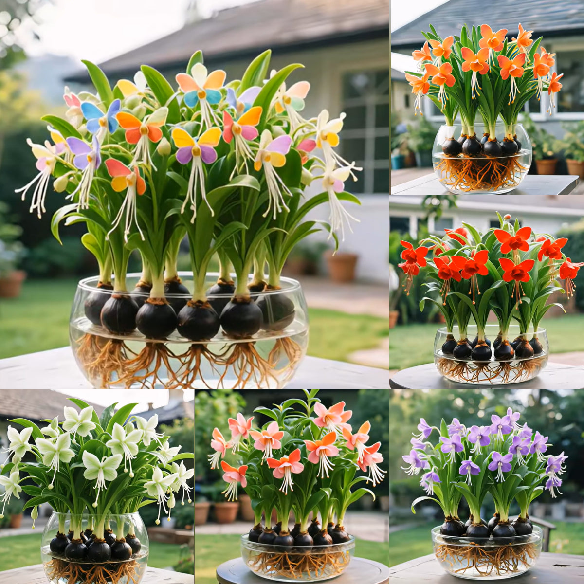 Cebulki kwiatów latarniowych Phalaenopsis