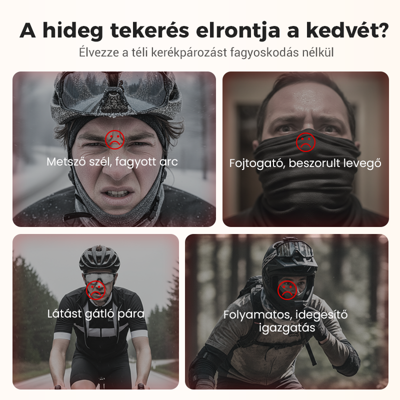 💞 Ветроустойчива каска за зимна употреба, унисекс