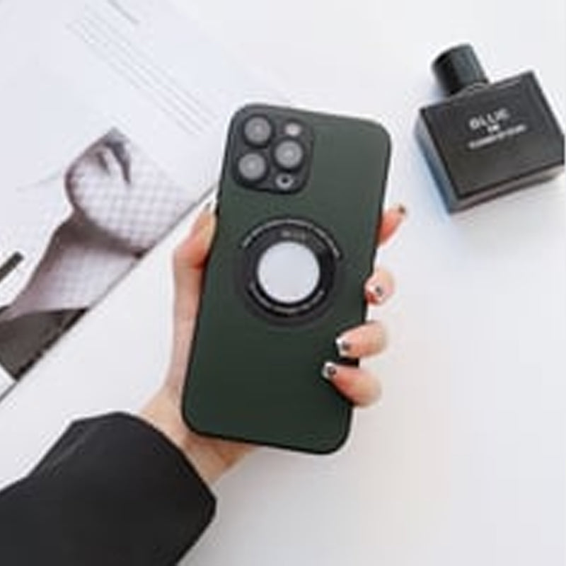 Магнитен кожен калъф за iPhone