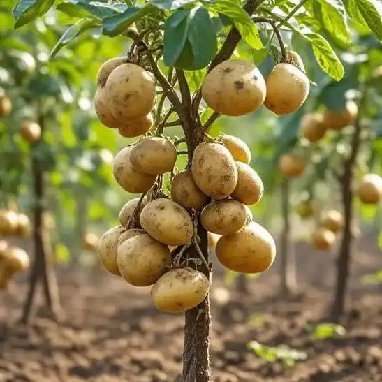 Семена картофи, които растат по дърветата 🥔 Картофи за мързеливци