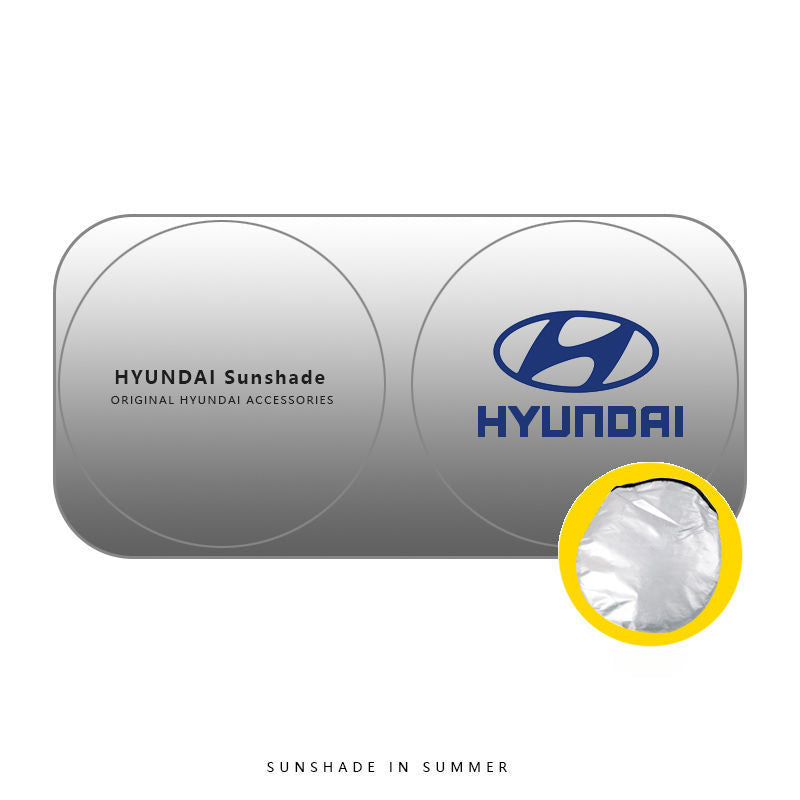 Сенник за кола, термощит за предно стъкло